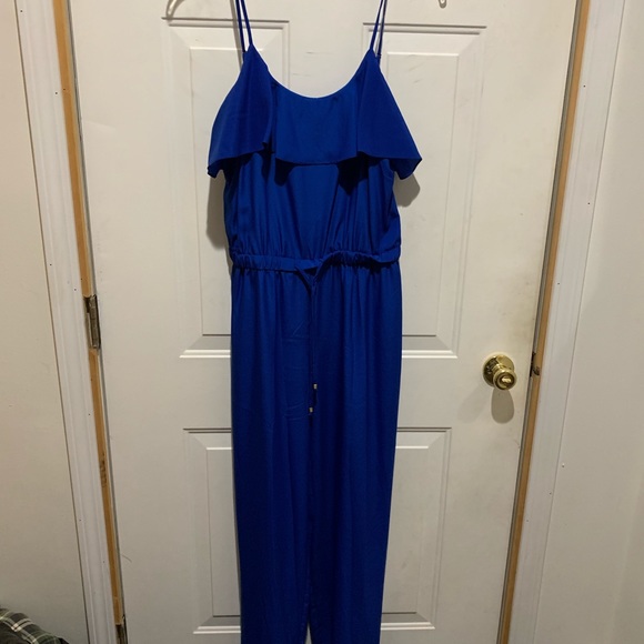 Michael Kors Dresses & Skirts - Michael Kors Blue Jump Suit
